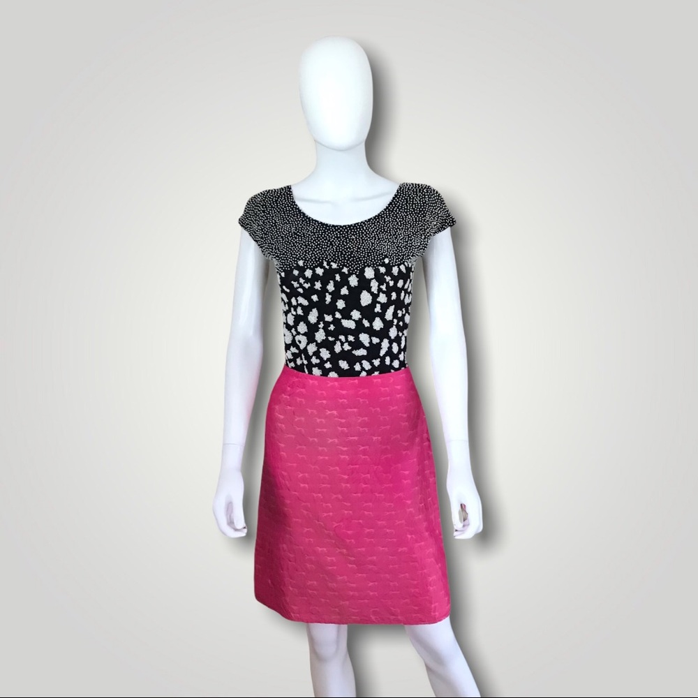 Vintage Trussardi Collection Hot Pink Skirt